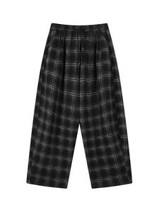 Ensembles de pyjamas en deux pièces pour enfants, en polyester respirant à manches longues, à carreaux, pour filles et garçons, pour l'hiver - Product Image 4