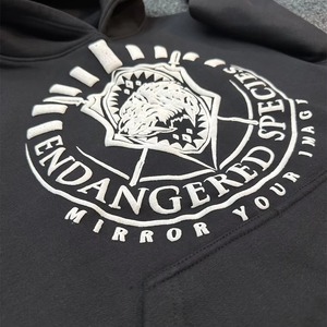 Sudadera con Capucha para Hombre, Tejido Grueso, Cuello Redondo, Forro Polar de Poliéster/Algodón, Logotipo Personalizado Bordado, Invierno - Product Image 2