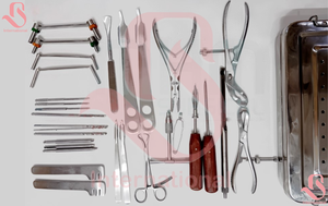 BISONS Juego de Instrumentos Quirúrgicos Ortopédicos de 30 Piezas para Fragmentos Pequeños al por Mayor |   Herramienta Manual de Acero Inoxidable de Alta Calidad para Cirugía Ósea - Product Image 1