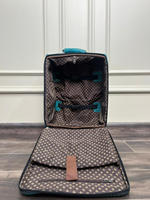 Nouvel arrivage de sacs à bagages multi-usages faits à la main sac à roulettes sculpture cuir unisexe grande taille multi-usages valise cheveux sur peau