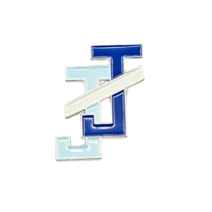 Pin Decorativo Metálico Azul para Solapa, para Traje, Camisa, Sombrero, Mochila, Uniforme, Regalo para Eventos y Accesorio de Moda Diaria - Product Image 1