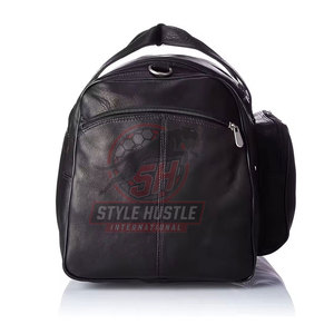 Bolsa de viaje de cuero impermeable de bajo precio, último diseño, venta al por mayor, hecha en Pakistán - Product Image 3