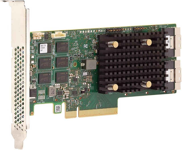 New Original Broadcom MegaRAID 9560-16i 8gb PCIe 4.0 X8 Tri-Mode 16-Port NVMe SAS SATA RAID Controller Card 8GB Cache