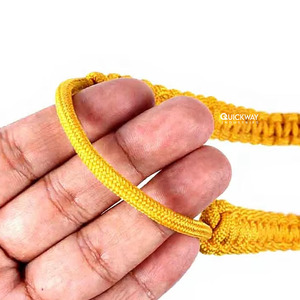 QUICK WAY INDUSTRIES 2024 Cordón de hombro ceremonial trenzado para uniforme, con cordón, personalizado, color oro macizo - Product Image 5