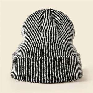 Soft Cuffed Knit Beanie <b>for</b> <b>Men</b> Women Winter Hat Stretch Ribbed <b>Skull</b> <b>Cap</b> Cozy Hat <b>for</b> Travel Hiking Camping Daily Wear Style - Product Image 3