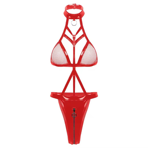 Sujetador Sexy de Cuero Genuino para Mujer, Lencería, Bralette de Cuero, Regalo para Novia, Regalo para Esposa, Especial de San Valentín - Product Image 6