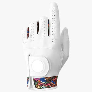 Gants de golf légers en cuir véritable avec sangle de poignet réglable pour une utilisation professionnelle et des entraînements quotidiens en extérieur - Product Image 3