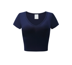 <b>High</b> Quality Light Weight Breathable Crop <b>Top</b> for Women Best Summer 2026 Women's Cotton Made Crop <b>Top</b> T Shirts - Product Image 1