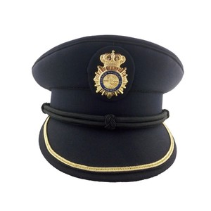Unisex Company Grade ASU Service Cap Insignia <b>Blue</b> Plain Ceremonial Eco-Friendly High Quality Sequin Embroidery Outdoor SKI - Product Image 6