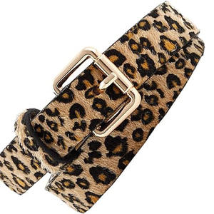 Cinturón de Cuero Vacuno Personalizable de Nuevo Diseño 2026 para Hombre y Mujer, Estilo Occidental con Pelo de Vaca - Product Image 1