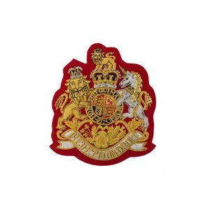 Badges de blazer en toile brodés à la main avec fil de bullion, qualité professionnelle, personnalisables, prix bas - Product Image 2