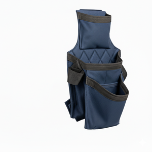 Bolsa de Lona Resistente para Trabajadores, con Múltiples Bolsillos, Material de Algodón/Nailon/Poliéster, para Uso en Construcción, Carpintería y Electricidad, Color Azul - Product Image 4