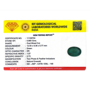 Handcrafted 4.8 Ct Synthetic Zambian Emerald Loose Gemstone Emerald Cut 8x10mm for Fine Jewelry - Product Image 4