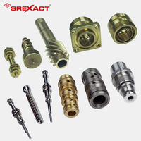 SREXACT - Mecanizado de Precisión CNC, Torneado y Taladrado para Sondas, Componentes Mecanizados de Aleación de Acero Inoxidable, Tolerancia de 0.01-0.05mm