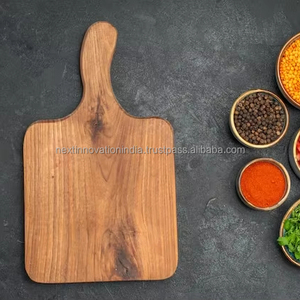 Grande planche à découper en bois massif de qualité supérieure Bloc à découper de qualité supérieure pour espaces culinaires - Product Image 1