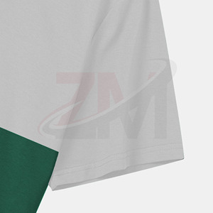 Camisetas de alta calidad, elásticas, de secado rápido, transpirables, con nombre de marca impreso, 100% algodón, camisetas lisas para hombre, venta al por mayor. - Product Image 3