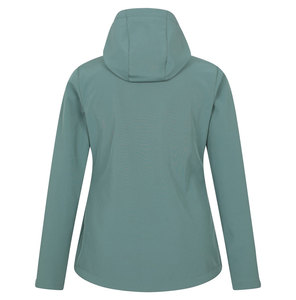 Veste Softshell Unisexe Haute Qualité 2025 Nouvelle Collection Imperméable Coupe-Vent à Capuche Motif Uni Formel Mélange Polyester/Coton Automne - Product Image 3