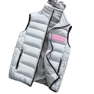 Chaleco Acolchado Multibolsillos 100% Poliéster con Logotipo Personalizado, Ropa de Invierno, Chaleco Acolchado con Capucha para Unisex. - Product Image 3