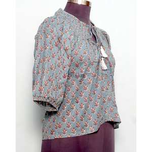 Suéter de Punto Hecho a Mano en Algodón Puro, Transpirable, Estilo Coreano, para Primavera/Verano, Informal, para Oficina, Estilo Vintage, Cuello Redondo, Manga Media - Product Image 4