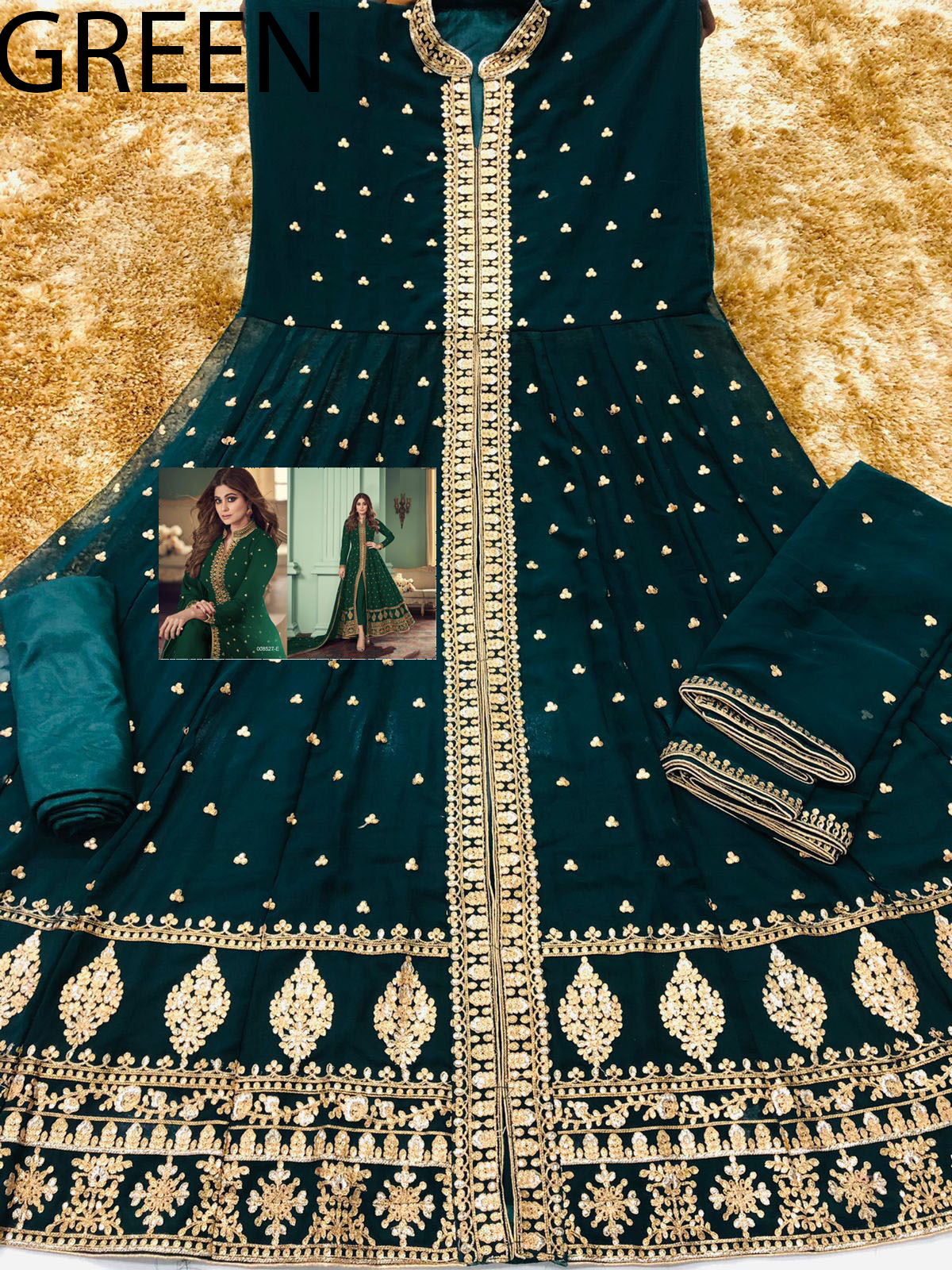 สีเขียว