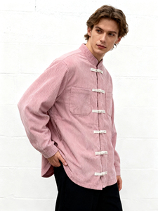 Chaqueta Bomber de Algodón para Hombre RQ, Cuello Alto, Cierre de Cremallera, Color Sólido Informal, Cortavientos de Otoño, Largo Regular, Talla Grande 5XL - Product Image 5
