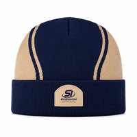 Bonnets en laine 100% confortables pour l'hiver, faible MOQ, logo personnalisé, respirants, imperméables, unisexes, adultes