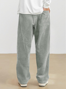 Pantalon cargo en toile décontracté, confortable et respirant, nouvelle arrivée, très demandé, avec poches, service OEM, 100% coton, protection UV - Product Image 3