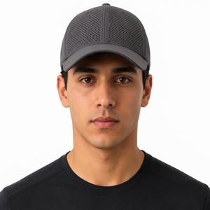 Gorra de Béisbol Unisex de Algodón Lavado, Color Sólido, Transpirable, Diseño de 6 Paneles, Ajustable, para Hombre, Casual, Primavera/Verano - Product Image 1