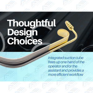 Instrumentos quirúrgicos dentales Retractores de labios y mejillas Abridor de boca Instrumentos médicos Minnesota Retractor de mejillas de acero inoxidable - Product Image 6