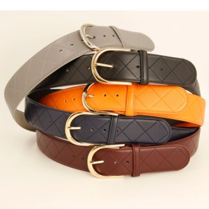 Ceinture décontractée en cuir véritable marron, bords cousus, trous ajustables, boucle en acier, écologique, durable, vintage, longueur personnalisable - Product Image 6
