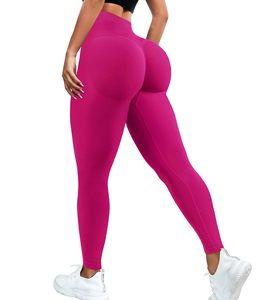 Leggings for Women Scrunch Butt Lifting <b>Tummy</b> <b>Control</b> High Waisted Solid Sports Workout Gym Running Compression Tight Yoga Pant - Product Image 1