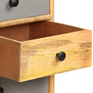 Aparador Mediano de Madera de Mango Sólida con Diseño Multicolor - Product Image 5