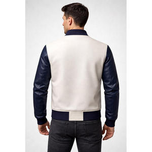 <b>Men</b> Premium Genuine <b>Leather</b> <b>Jacket</b> Casual Soft Comfortable Durable Full Zip Regular Fit Winter Breathable Quick-Dry Fashion - Product Image 4