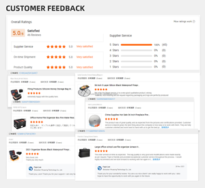 याहक्स कस्टम लोगो UL94-Certified फायरप्रूफ फ़ाइल आयोजक बॉक्स के साथ फांसी दाखिल करने वाले उत्पादों के लिए पोर्टेबल मल्टी-लेयर स्टोरेज - Product Image 2