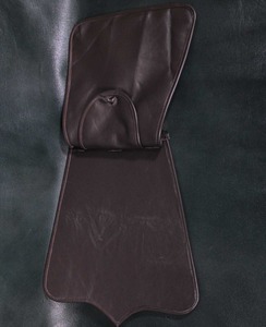 Sabretache Napoléonienne Française de Général de Brigade de Cavalerie Légère avec Broderie Dorée à la Main et Pochette en Cuir - Product Image 5