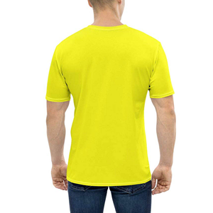 เสื้อยืดแขนสั้นผู้ชายสีไล่ระดับสีสไตล์สปอร์ตพร้อมลวดลายเรขาคณิตแห้งเร็วคอกลมทรงปกติ - Product Image 2