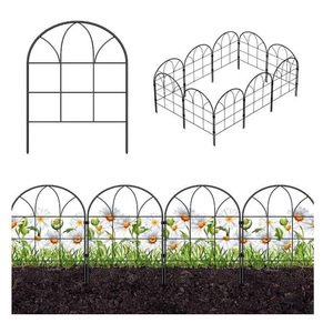 Hot Selling Modern Retro Metal Lawn Border Edging Outdoor Garden Iron Ornament with Stylish Landscape Design - Product Image 1