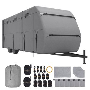 Copertura per Camper 30-33 Piedi, Impermeabile, Antivento, Antistrappo, in Tessuto Non Tessuto a 4 Strati, per Roulotte e Camper Classe C - Product Image 1
