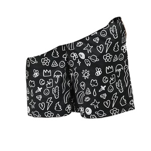 Pantalones cortos de malla de Venta caliente sublimados hasta la rodilla pantalones cortos transpirables de secado rápido 100% pantalones cortos de malla de poliéster Unisex - Product Image 5