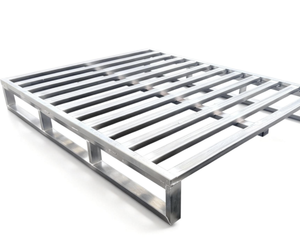 Étagère de rangement pour boissons en métal robuste Cross Border Club, à un seul niveau, réglable, étanche, moderne, empilable, non pliable, autoportante - Product Image 1