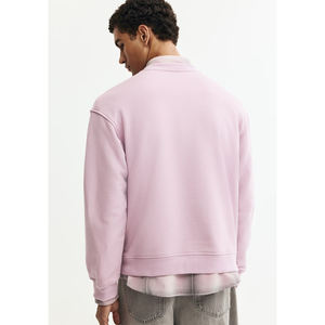 เสื้อฮู้ดดี้ผู้ชายคอลเลคชั่นใหม่ สกรีนโลโก้ได้ตามสั่ง สไตล์สตรีทแวร์ ปักลาย คอกลม ทรงโอเวอร์ไซส์ ผ้าฟลีซ คุณภาพสูง - Product Image 4