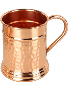 <b>Copper</b> <b>Mug</b> with Handle Vintage Style Drinkware for Cocktails and Teas Eco-Friendly Material - Product Image 5