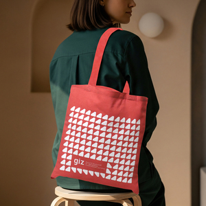 Premium Quality Attractive Printed Pattern Customized 100% OEM Shopping Shoulder Bags Customized Printing.. - Product Image 2
