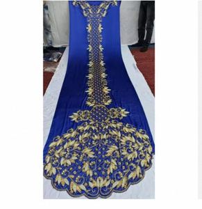 Tissu Somali Dirac imprimé doux pour vêtements de créateurs, matière en mousseline de soie somalienne de qualité supérieure pour la confection d'ensembles élégants - Product Image 3