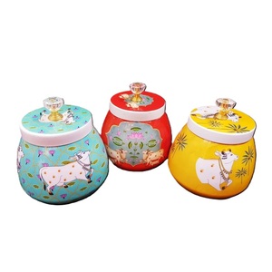 Multipurpose Metal Mini <b>Jar</b> For Home And Office Use Vintage Design Metal <b>Small</b> <b>Jar</b> For Stylish Storage - Product Image 4