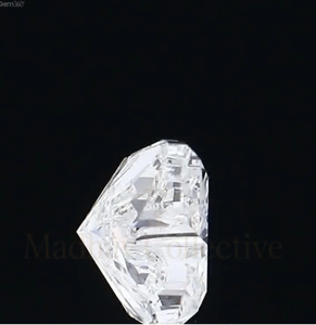 PAR DE DIAMANTES CULTIVADOS EN LABORATORIO CON CORTES MARIPOSA DE 2.10 + 2.10 = 4.20 TW, COLOR D, CLARIDAD VVS2, CVD, PERFECTAMENTE ACOJUNTALES, SUPERBRILLANTES - Product Image 2