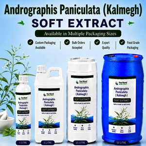 Extracto Líquido Suave de Andrographis Paniculata (Kalmegh), Suplemento Herbal Líquido Oral, Suministro a Granel con Empaque Personalizado - Product Image 1