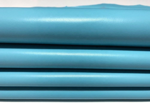 Peaux de mouton en cuir bleu foncé vieilli |   Peau d'agneau Napa en cuir souple de qualité supérieure, vente en gros de peaux de mouton - Product Image 4