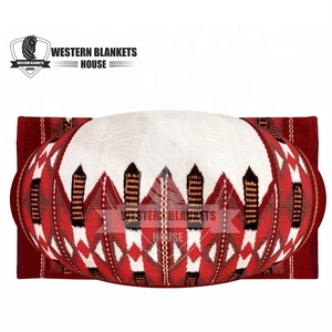 THIN SADDLE PAD Direct Manufacturer's Best Quality Western Horse Saddle Pad Handmade New Zealand Wool Polycotton Comfortable New - Product Image 2