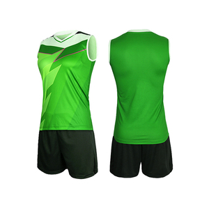 Tenue de volley-ball pour hommes sur mesure, de qualité supérieure, nouvelle collection, production d'usine avec technique d'impression par sublimation - Product Image 2